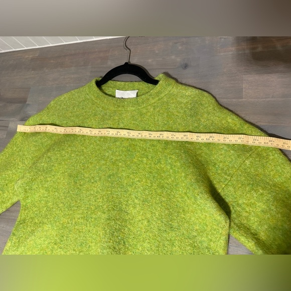 3.1 Philip Lim Lime Green Wool Sweater - Picture 8 of 10